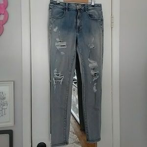 American Eagle Distressed Hi-Rise Jegging 12